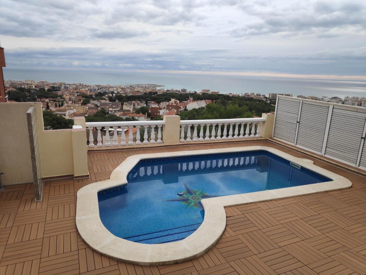 Beach House. Casa Con Piscina Privada Calafell Luaran gambar