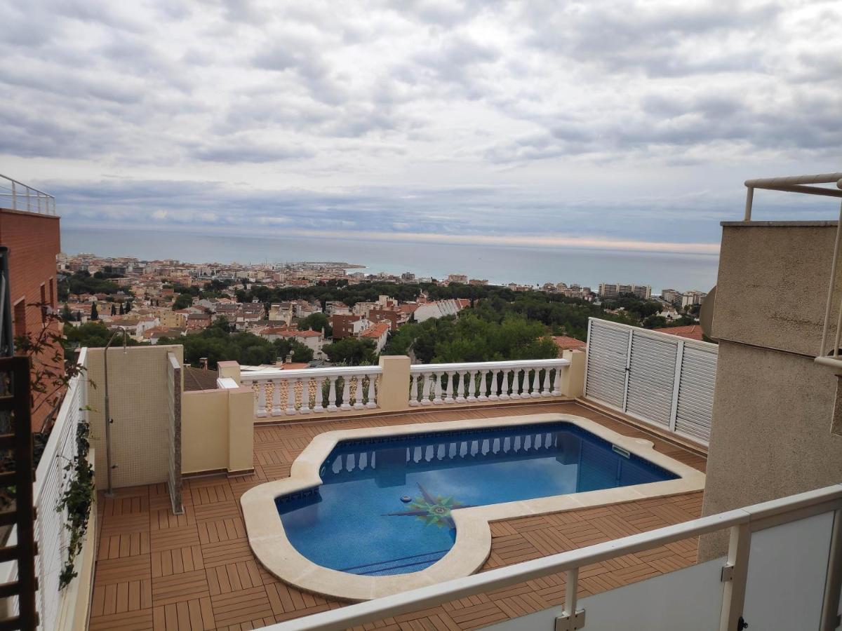 Beach House. Casa Con Piscina Privada Calafell Luaran gambar