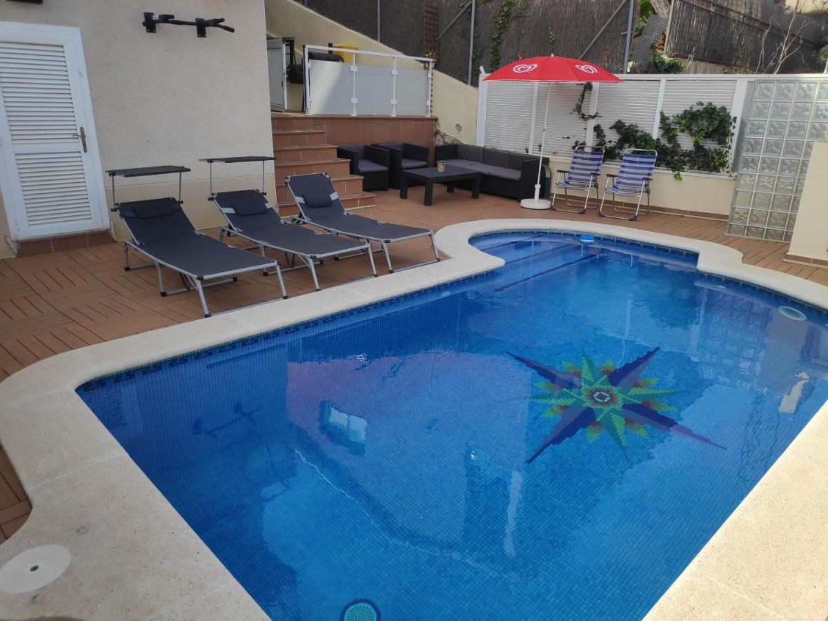 Beach House. Casa Con Piscina Privada Calafell Luaran gambar
